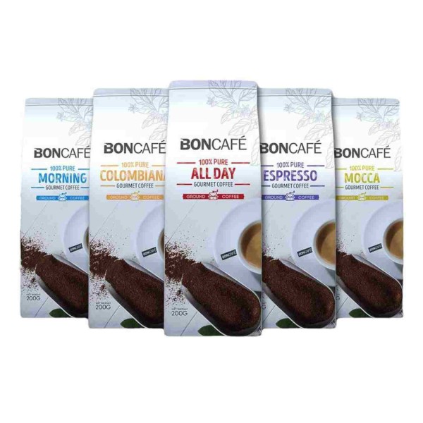 Boncafe Gourmet Ground Coffee Powder 200g