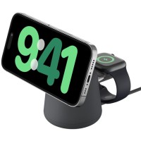 Belkin BoostCharge Pro 2-in-1 Wireless Charging Dock with MagSafe (15W)