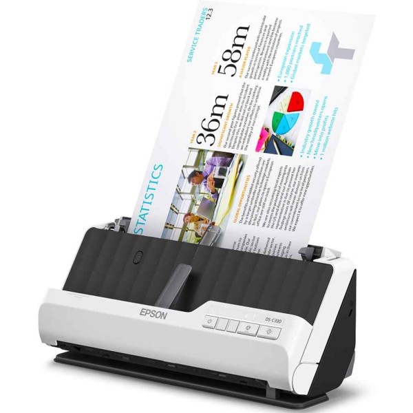 Epson WorkForce DS-C330 Portable Sheet-fed Document Scanner