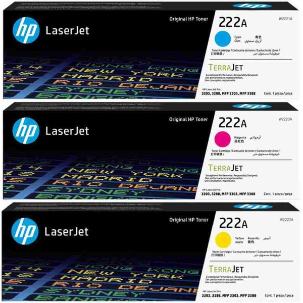 HP Toner Cartridge (222A) Colour