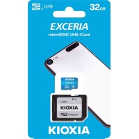 KIOXIA Toshiba Exceria microSD Card 32GB w/SD Adapter