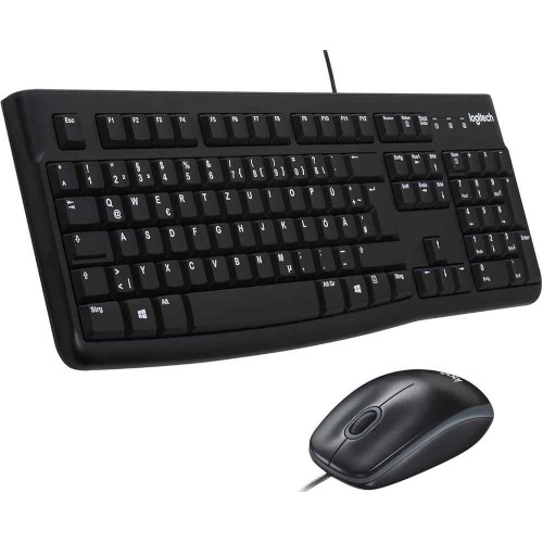 Logitech MK120 USB Wired Combo (Keyboard & Mouse)