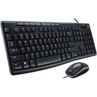 Logitech MK200 USB Media Wired Combo (Keyboard & Mouse)