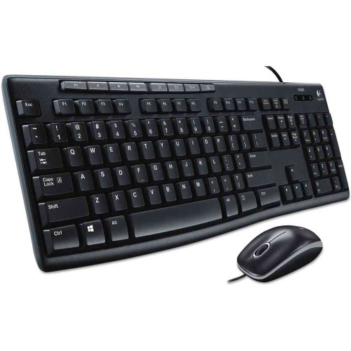 Logitech MK200 USB Media Wired Combo (Keyboard & Mouse)