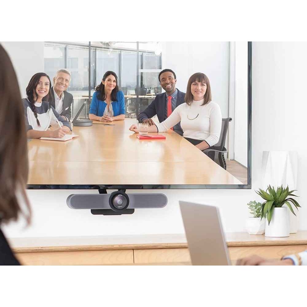 Logitech MeetUp 4K ConferenceCam w/Extra-Wide Field-of-View ...
