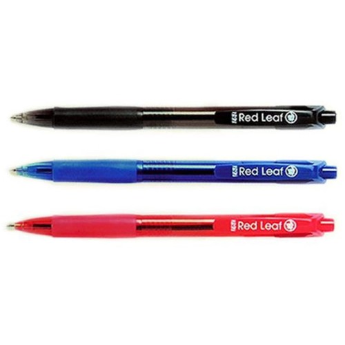 Red Leaf 797 Retractable Ball Pen Black