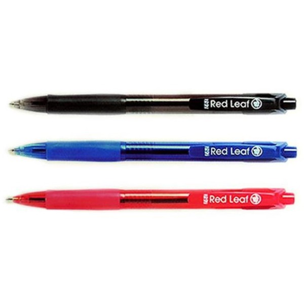 Red Leaf 797 Retractable Ball Pen Black