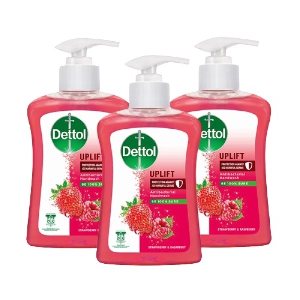 Dettol Profresh Liquid Hand Wash (3 Bottles) 250ml