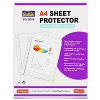 Suremark 11-Hole Sheet Protector 0.06mm 100'S A4