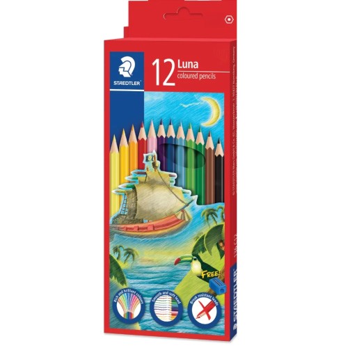Staedtler Luna Coloured Pencils 12'S