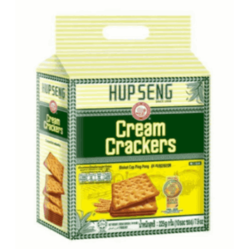Hup Seng Cream Crackers 225g 10's
