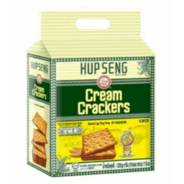 Hup Seng Cream Crackers 225g 10's