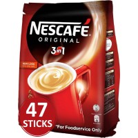 Nescafe 3-in-1 Original Instant Coffee (47 Sachets) 16.5g