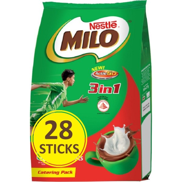 Milo Activ-Go 3-in-1 Powder (28 Sachets) 27g