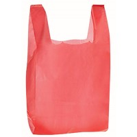 Plastic Bag Red 30'S (18+12 x 29")