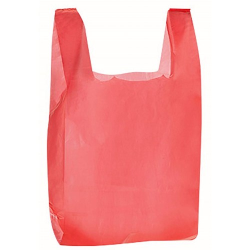 Plastic Bag Red 30'S (18+12 x 29")