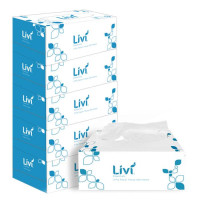 Livi 2-Ply Facial Tissue Box (40 Boxes) 200 Sheets