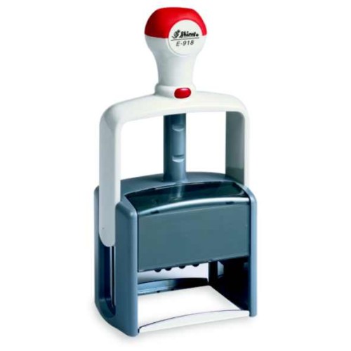 Shiny E-918 Custom-Made Essential Self-Inking Dater Stamp (68 x 47mm)