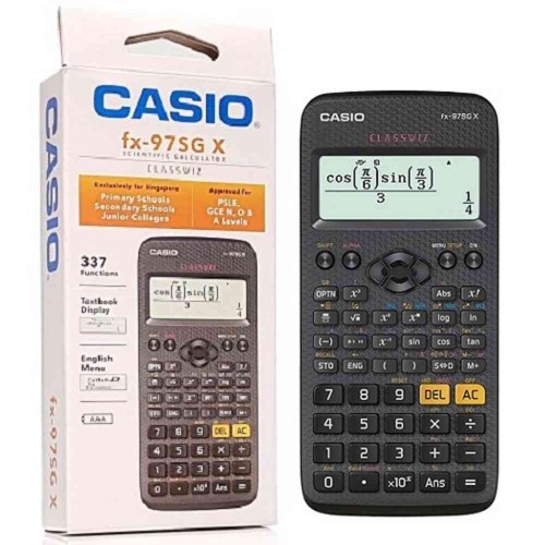 Casio Scientific Calculator fx-97SG X 10+2 Digits