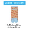 3M Command BATH22-ES Damage-Free Hanging Assorted Water Resistant Strips