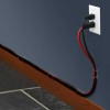 3M Command 17303CLR Damage-Free Hanging Clear Cord Organiser Large 2’S