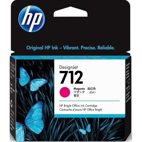 HP DesignJet Ink Cartridge (712) Colour
