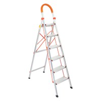 6-Step Foldable Aluminium Anti-Slip Ladder 1465mm