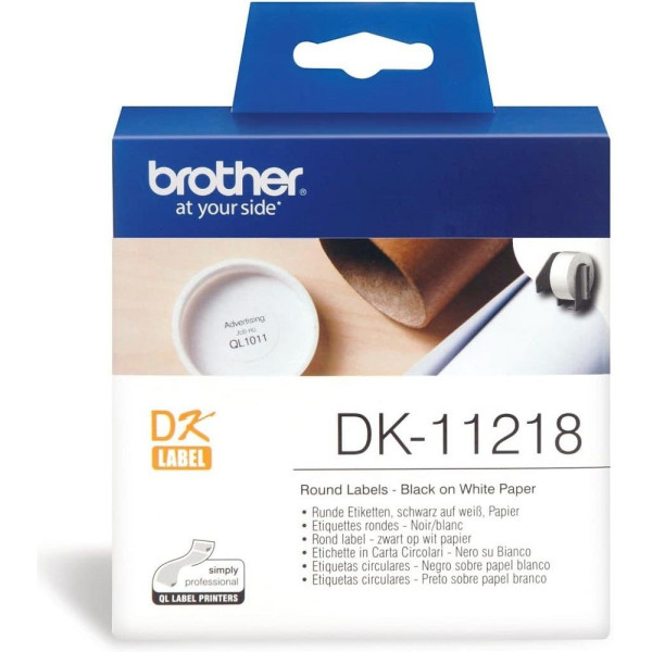 Brother Label Tape DK-11218 (24mm Diameter)