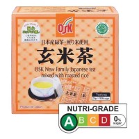 Osk Japanese Green Tea with Roasted Rice (50 Bags) 2g
