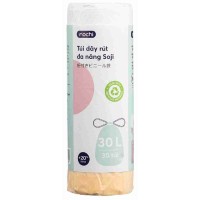 Drawstring Garbage Bags (30 Bags) 30L (520 x 580mm)