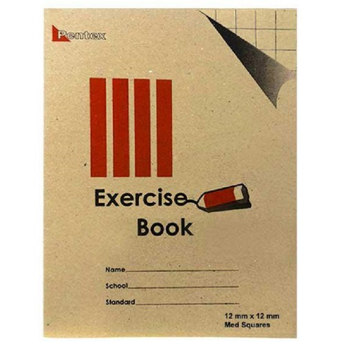 Exercise Book (210 x 165mm) Medium Square 12mm