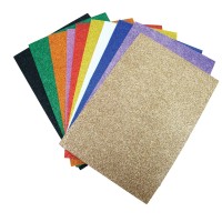 Eva Glitter Foam Sheet 10's A4