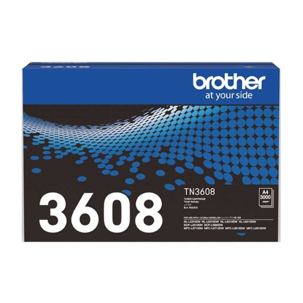 Brother Toner Cartridge (TN3608) Black