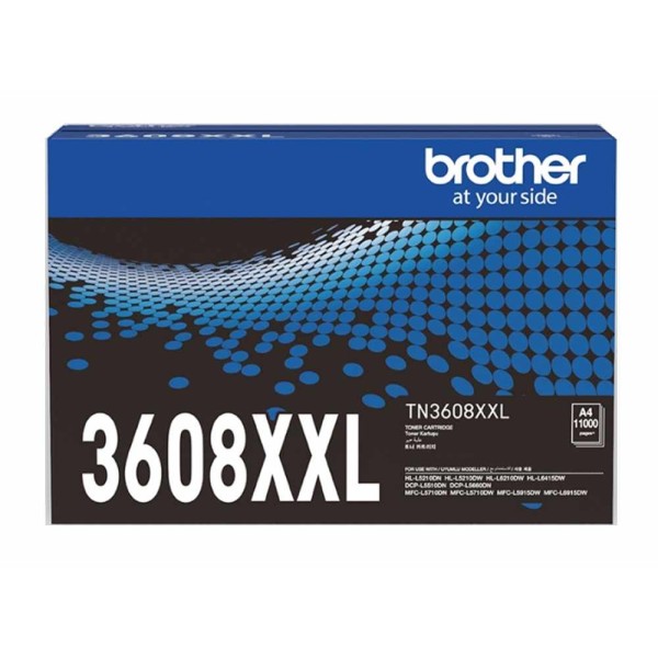 Brother Toner Cartridge (TN3608XXL) Black