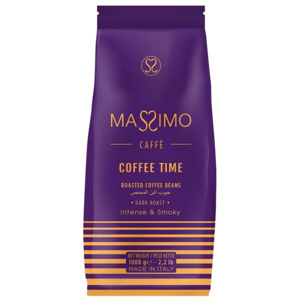 Massimo Caffe Coffee Time Coffee Beans (6 Packets) 1kg