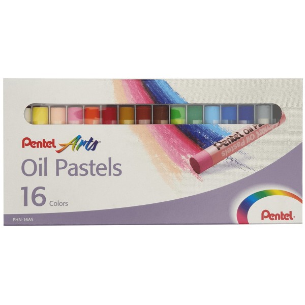 Pentel Oil Pastel  16 Colours Set