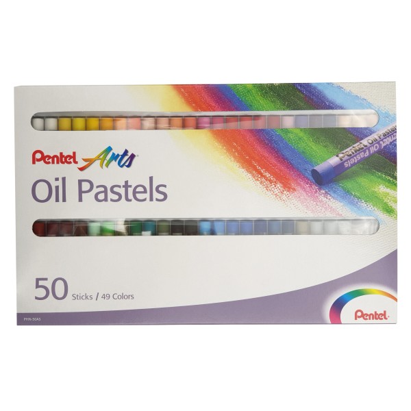 Pentel Oil Pastel  50 Colours Set
