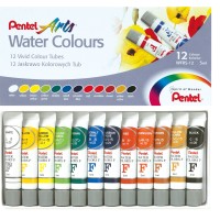 Pentel Water Colour 12 Colours Set