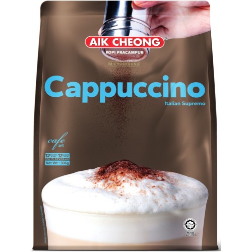 Aik Cheong 3-in-1 Cappuccino Coffee 12's 25g