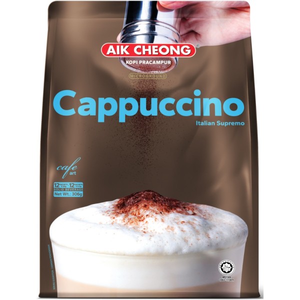 Aik Cheong 3-in-1 Cappuccino Coffee 12's 25g