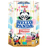Meiji Hello Panda Biscuits - Assorted 234g