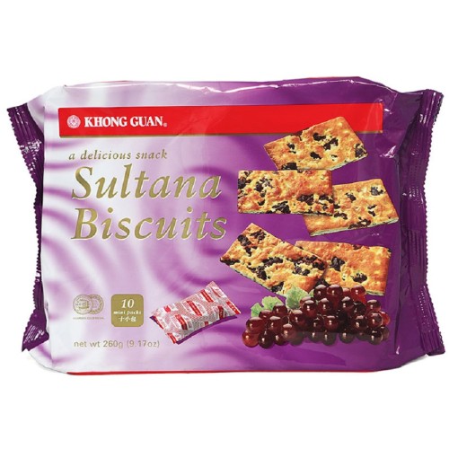 Khong Guan Sultana Biscuits  260g