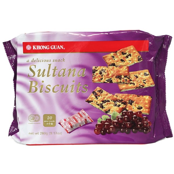 Khong Guan Sultana Biscuits  260g