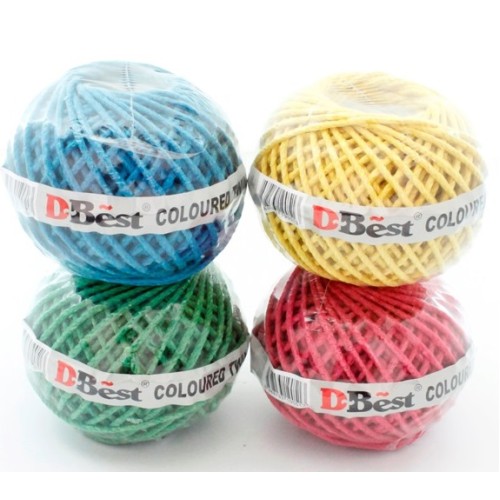 Coloured Cotton Twine String