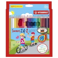 STABILO Swans Colour Pencil 24's