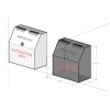Acrylic Suggestion Feedback Box (250 x 130 x 250mm)