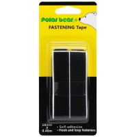 Polar Bear Hook and Loop Fastening Tape (18mmx0.46m)