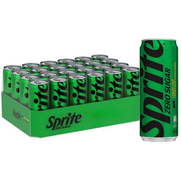 Sprite Zero Can Drink (24 Cans) 320ml