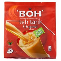 Boh Teh Tarik Less Sugar (12 sachets) 27g