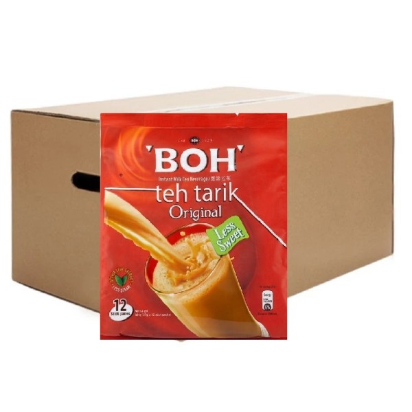 Boh Teh Tarik Less Sugar (24 packets, 12 sachets)